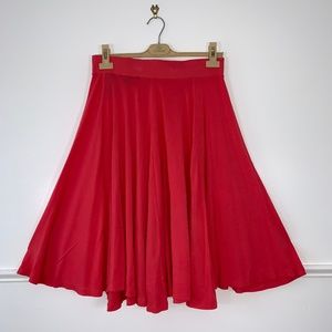 H&M women skirt size s elastic size flare